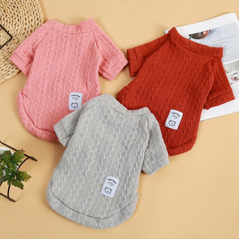 Bear Knit Pet Sweater main product image