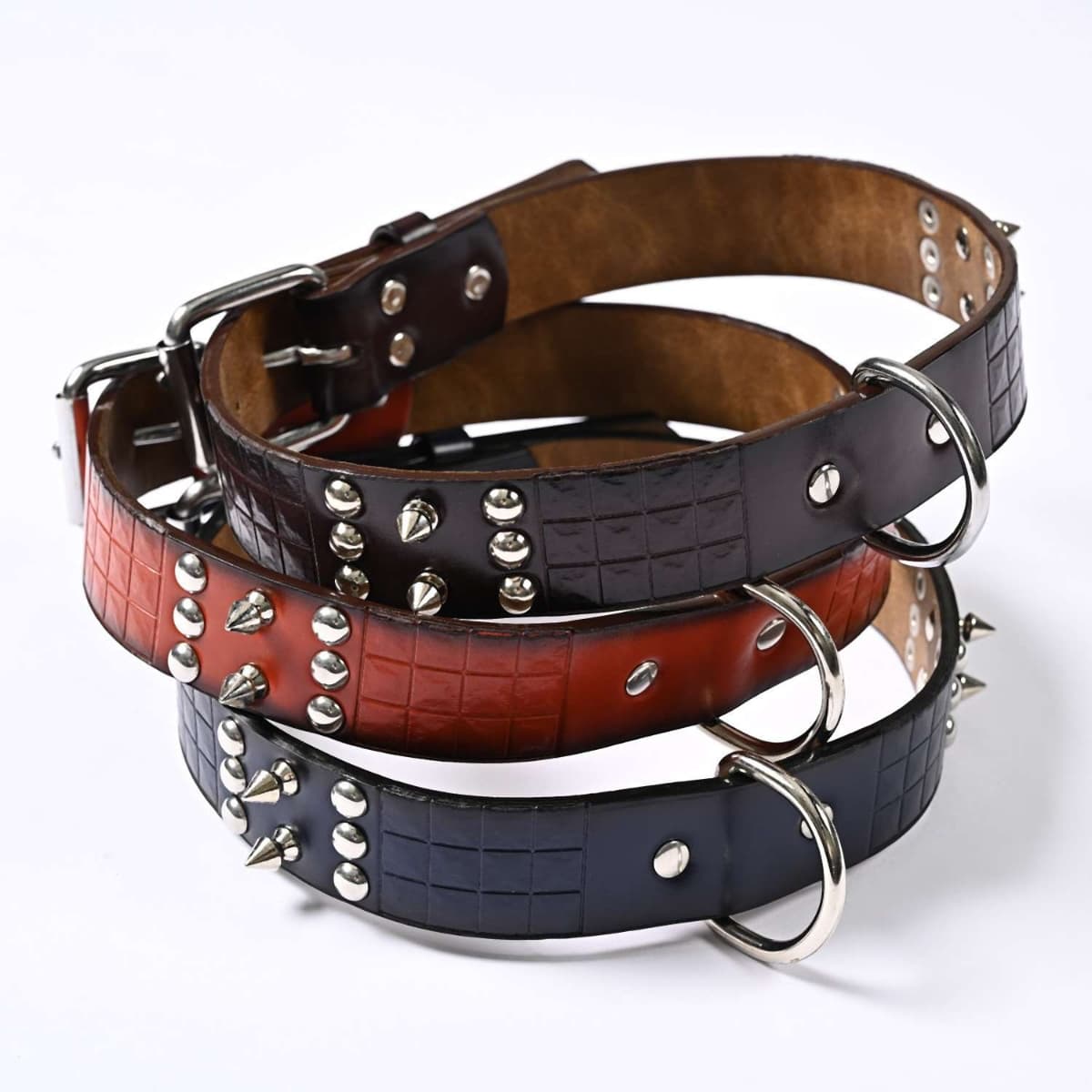 Studded PU Dog Collar main product image